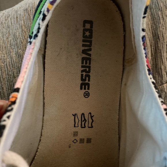 Converse - All Star Art Deco / Men’s 8 / Women’s 10 / EUC - Picture 8 of 12